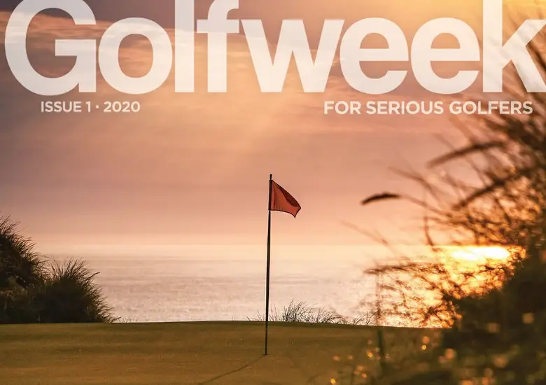 Cape Wickham on the cover of Golfweek